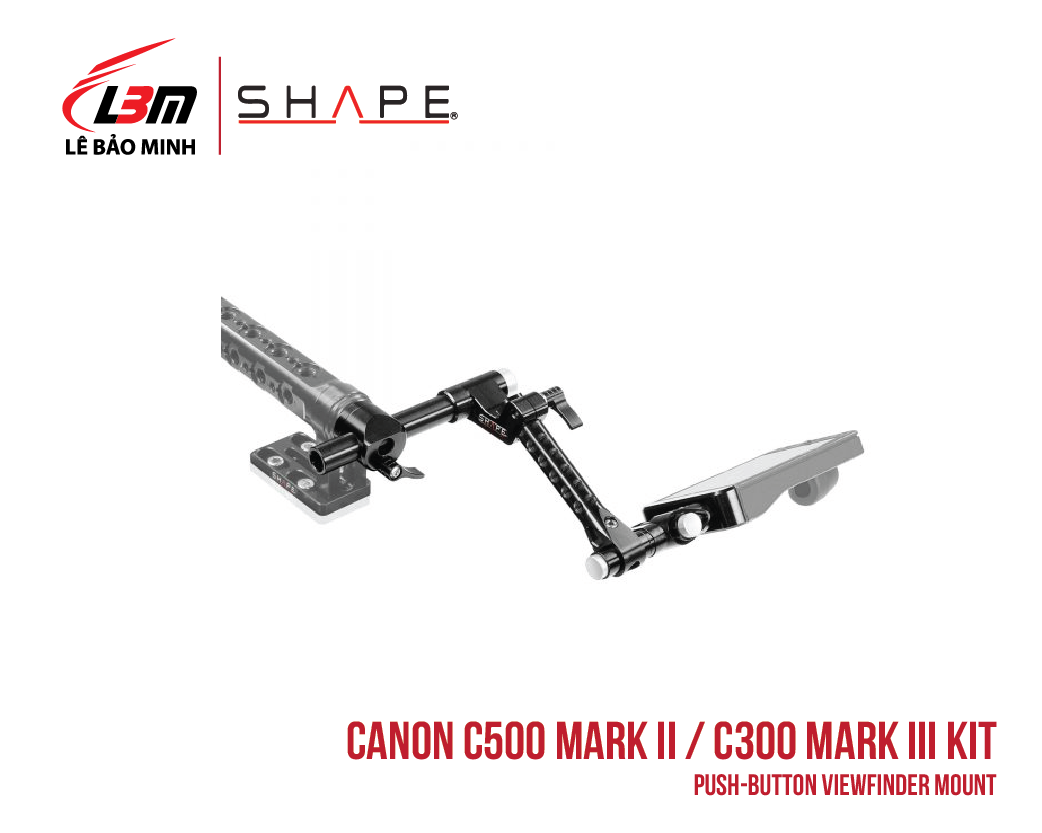 CANON C500 MARK II, C300 MARK III PUSH-BUTTON VIEWFINDER MOUNT