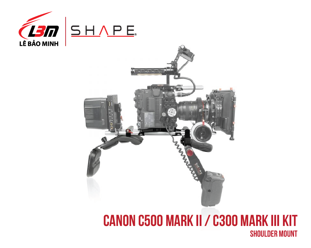CANON C500 MARK II, C300 MARK III SHOULDER MOUNT