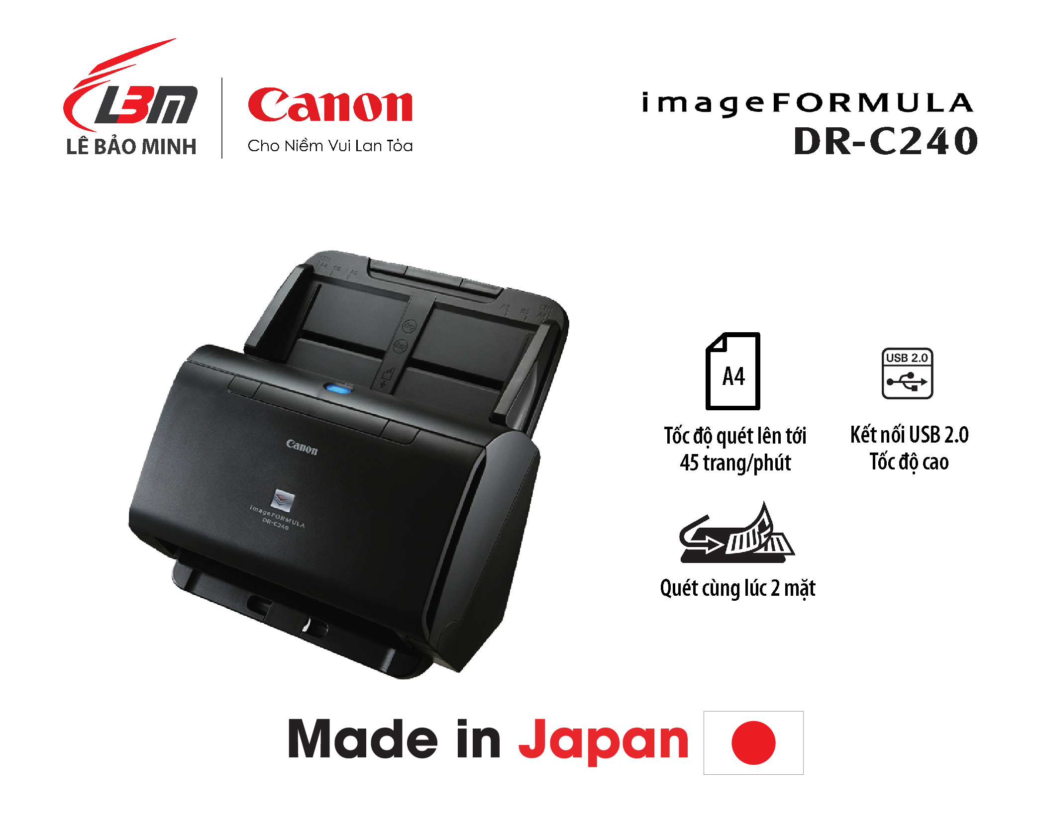 Scan Canon DR-C240