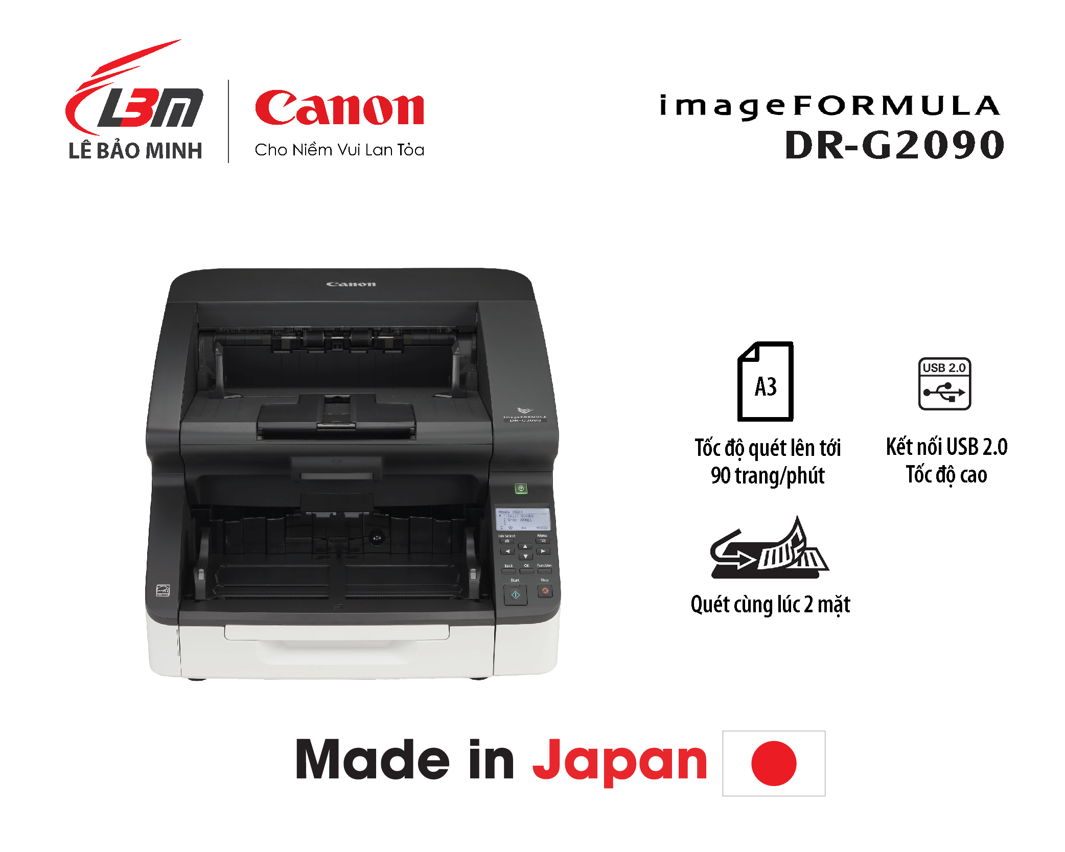 Scan Canon A3 DR-G2090