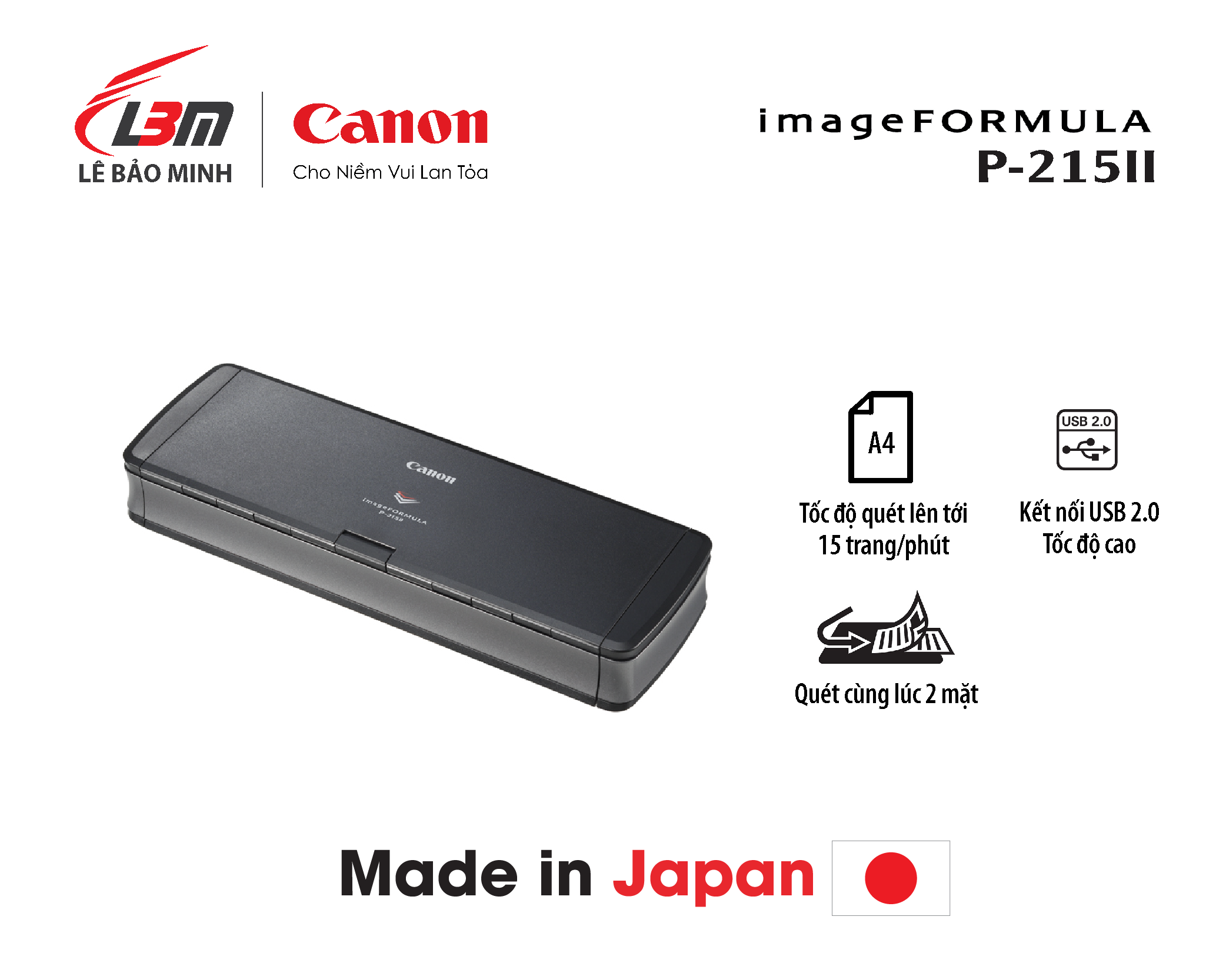 Scan Canon P-215II