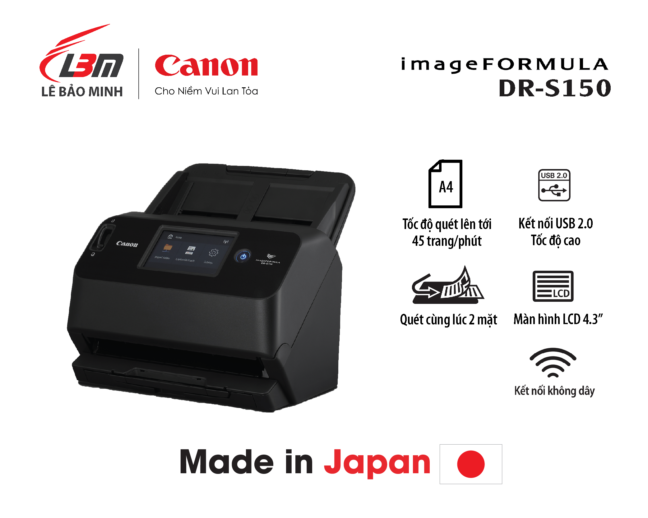 Scan Canon DR-S150