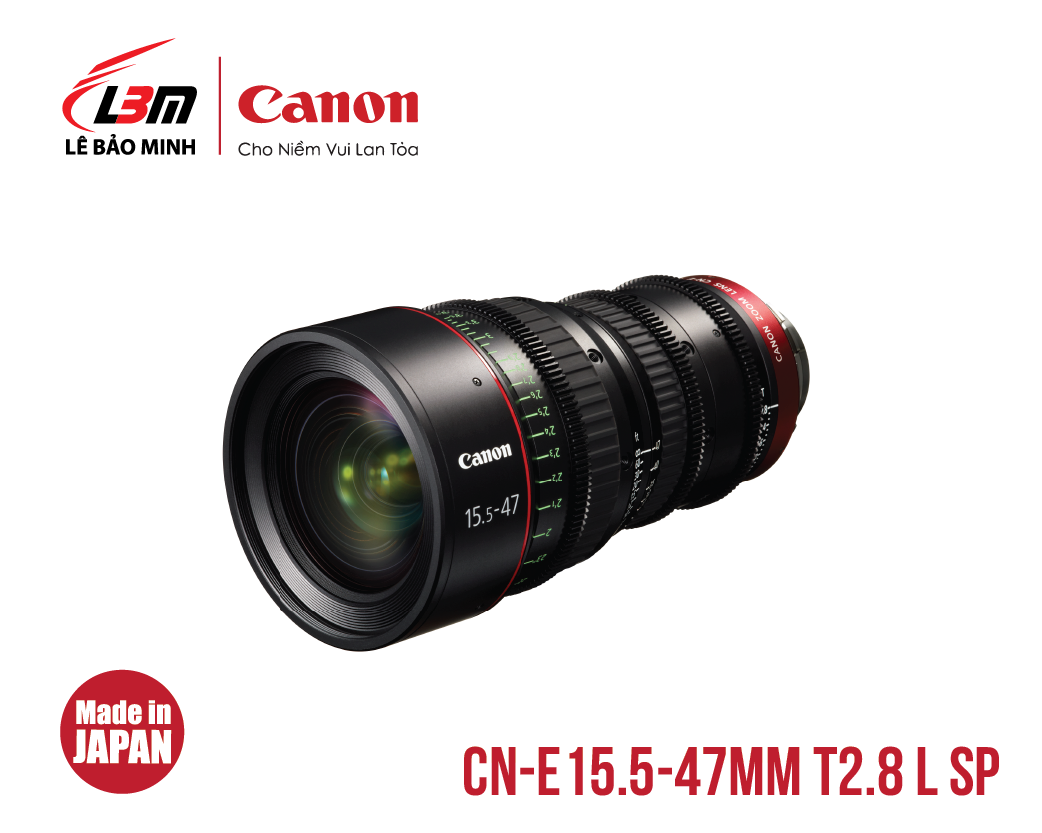 Ống kính Canon CN-E15.5-47mm T2.8 L SP (PL)