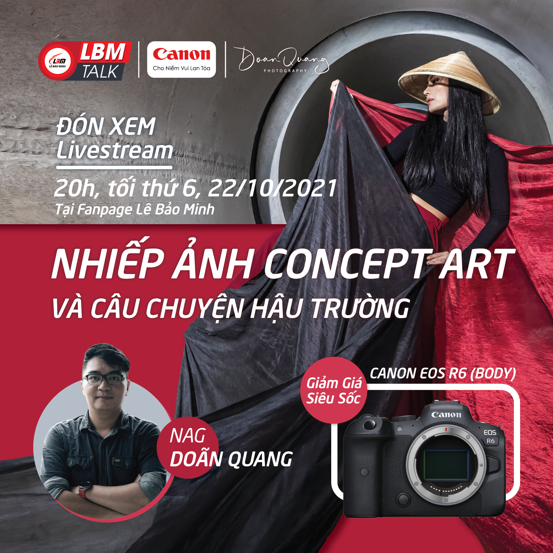 [NEWS] NHIẾP ẢNH CONCEPT ART VÀ CÂU CHUYỆN HẬU TRƯỜNG CÙNG NAG. DOÃN QUANG