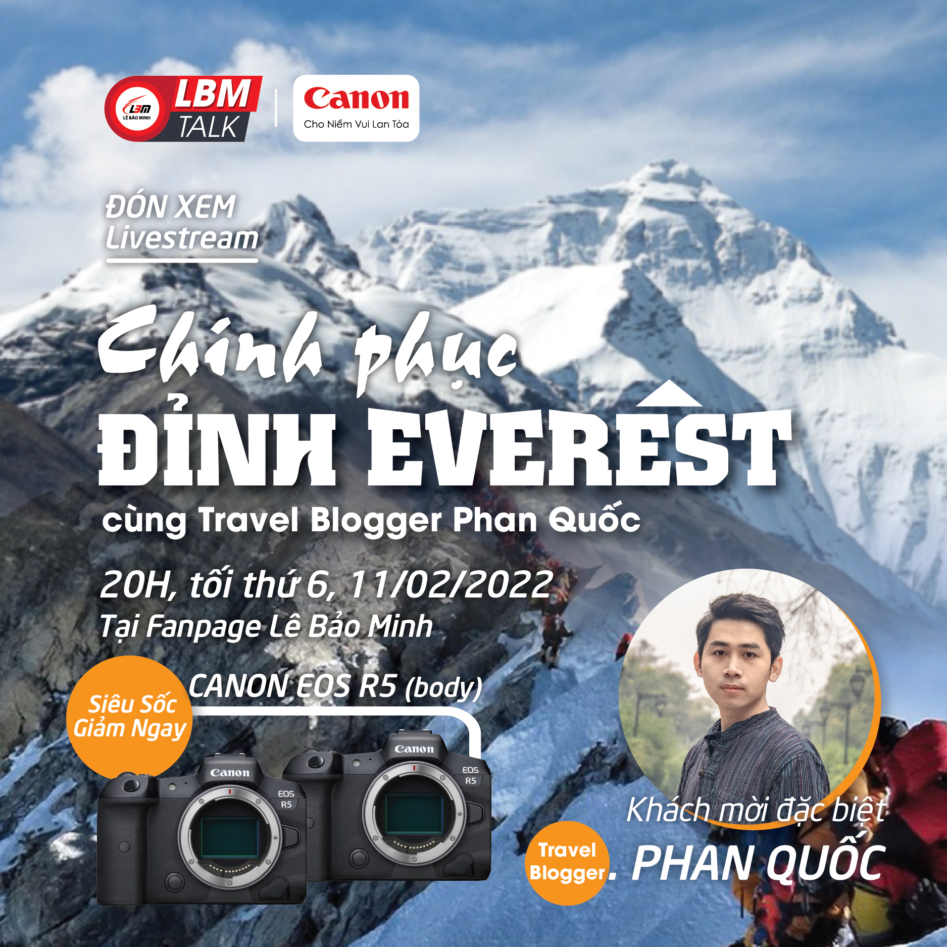 [NEWS] CHINH PHỤC ĐỈNH EVEREST CÙNG TRAVEL BLOGGER PHAN QUỐC