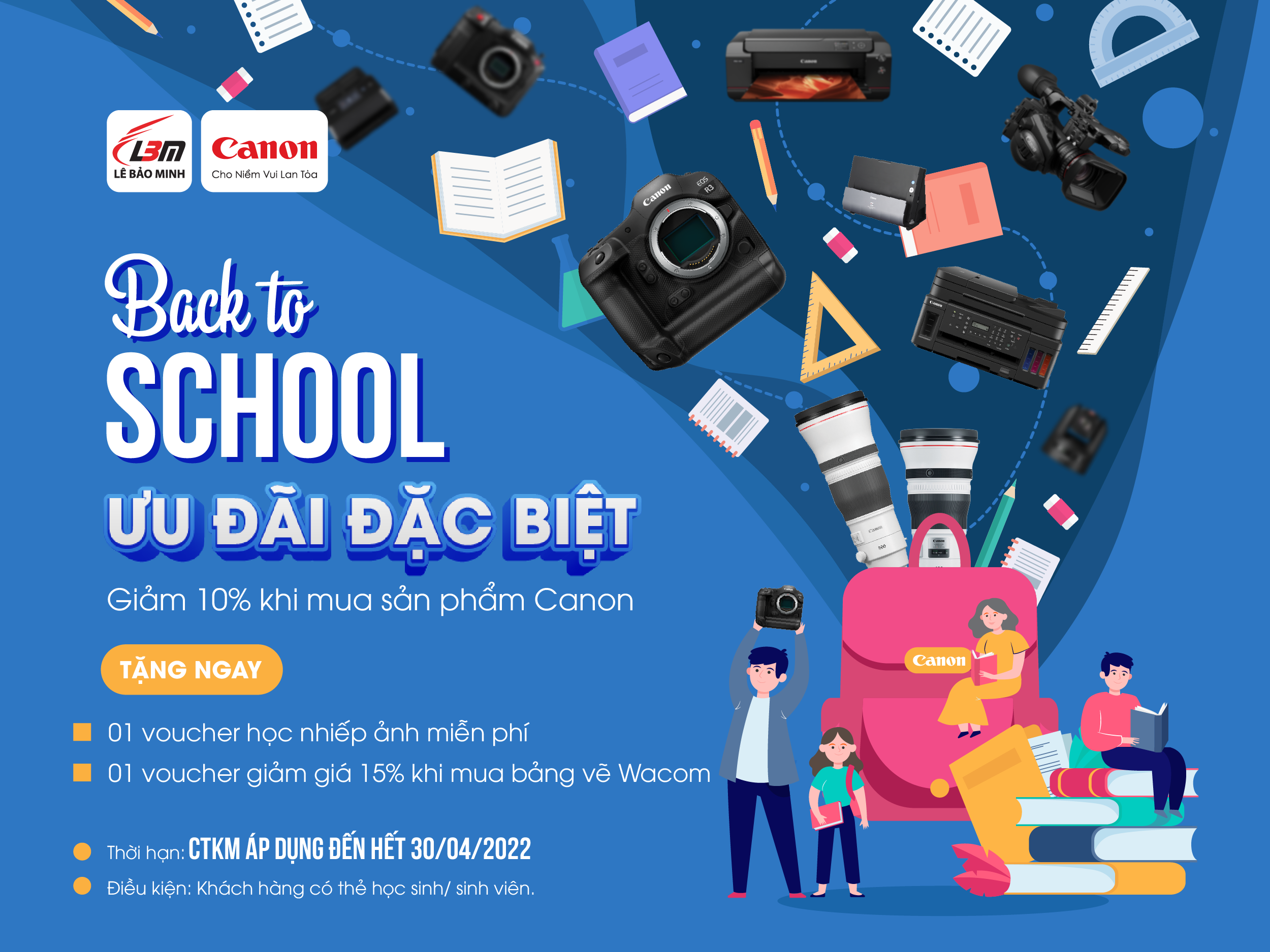 [CTKM] [BACK TO SCHOOL – ƯU ĐÃI ĐẶC BIỆT DÀNH CHO HỌC SINH, SINH VIÊN]