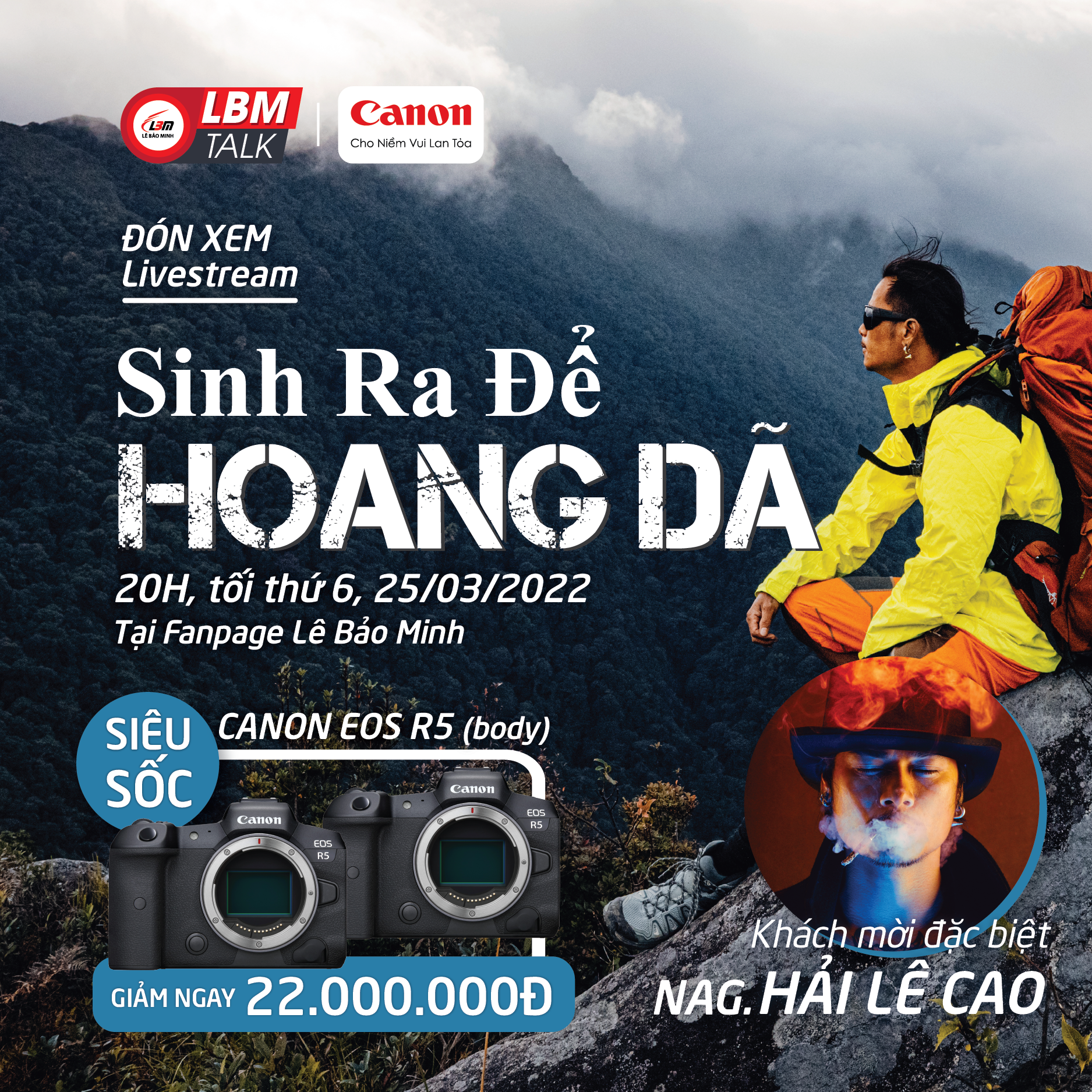 [NEWS] NAG. HẢI LÊ CAO – SINH RA ĐỂ HOANG DÃ