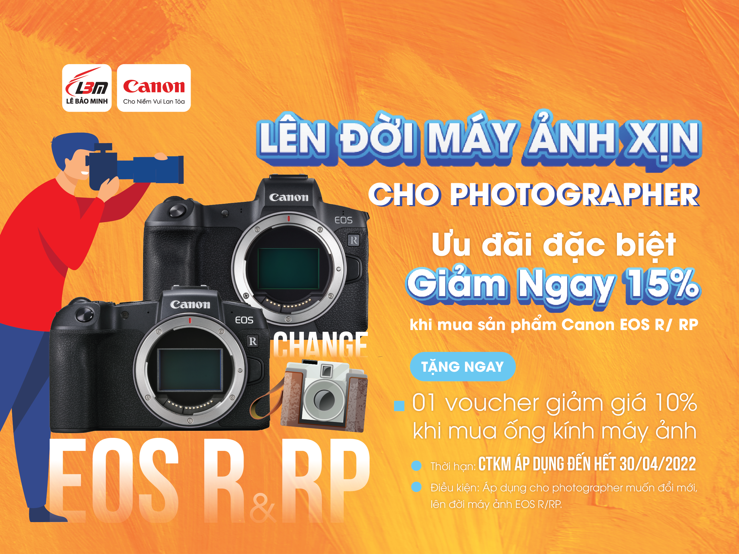 [CTKM] [LÊN ĐỜI MÁY ẢNH XỊN CHO PHOTOGRAPHER]