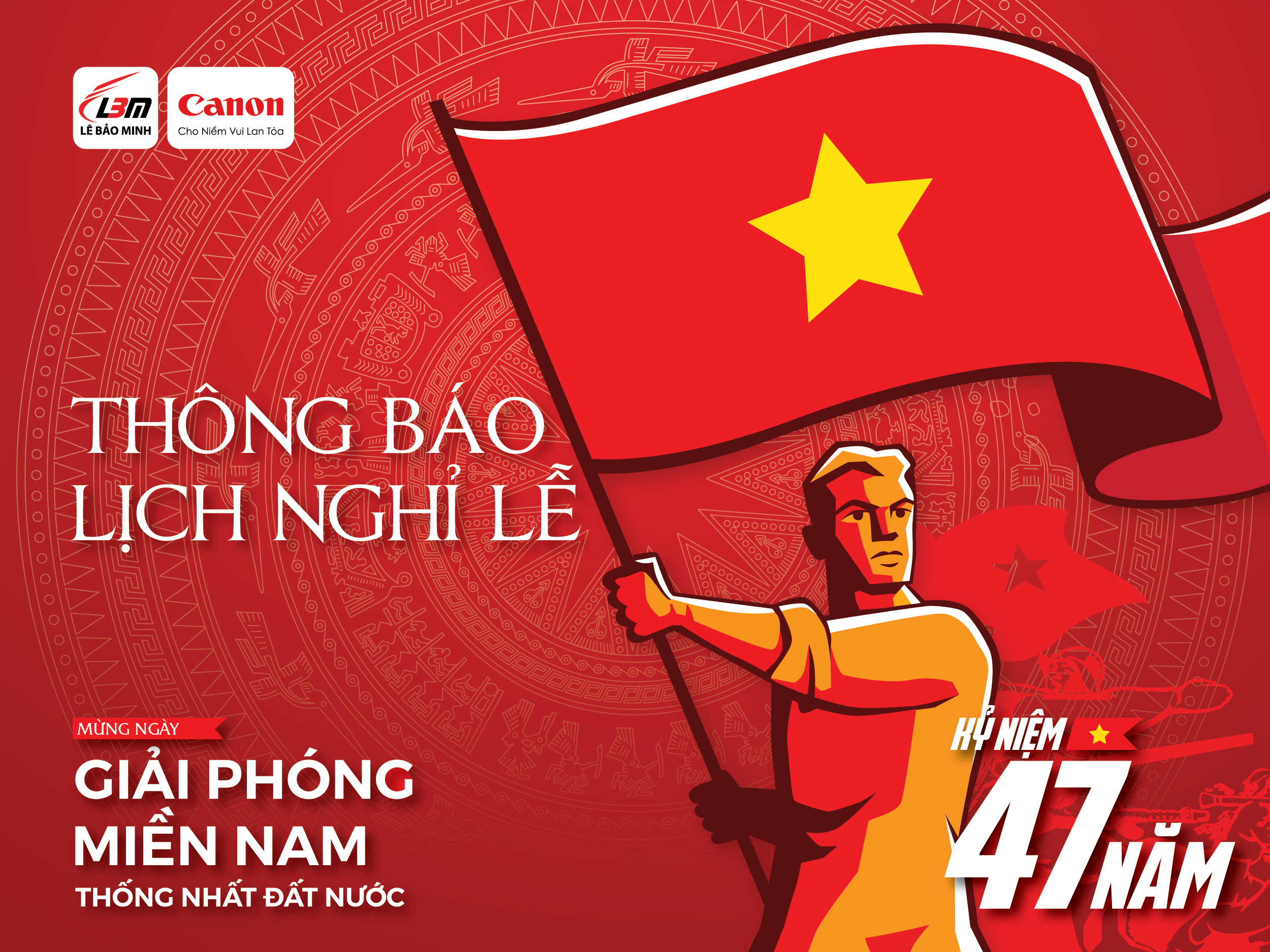 [NEWS] [THÔNG BÁO] LỊCH NGHỈ LỄ 30/04 & 01/05/2022