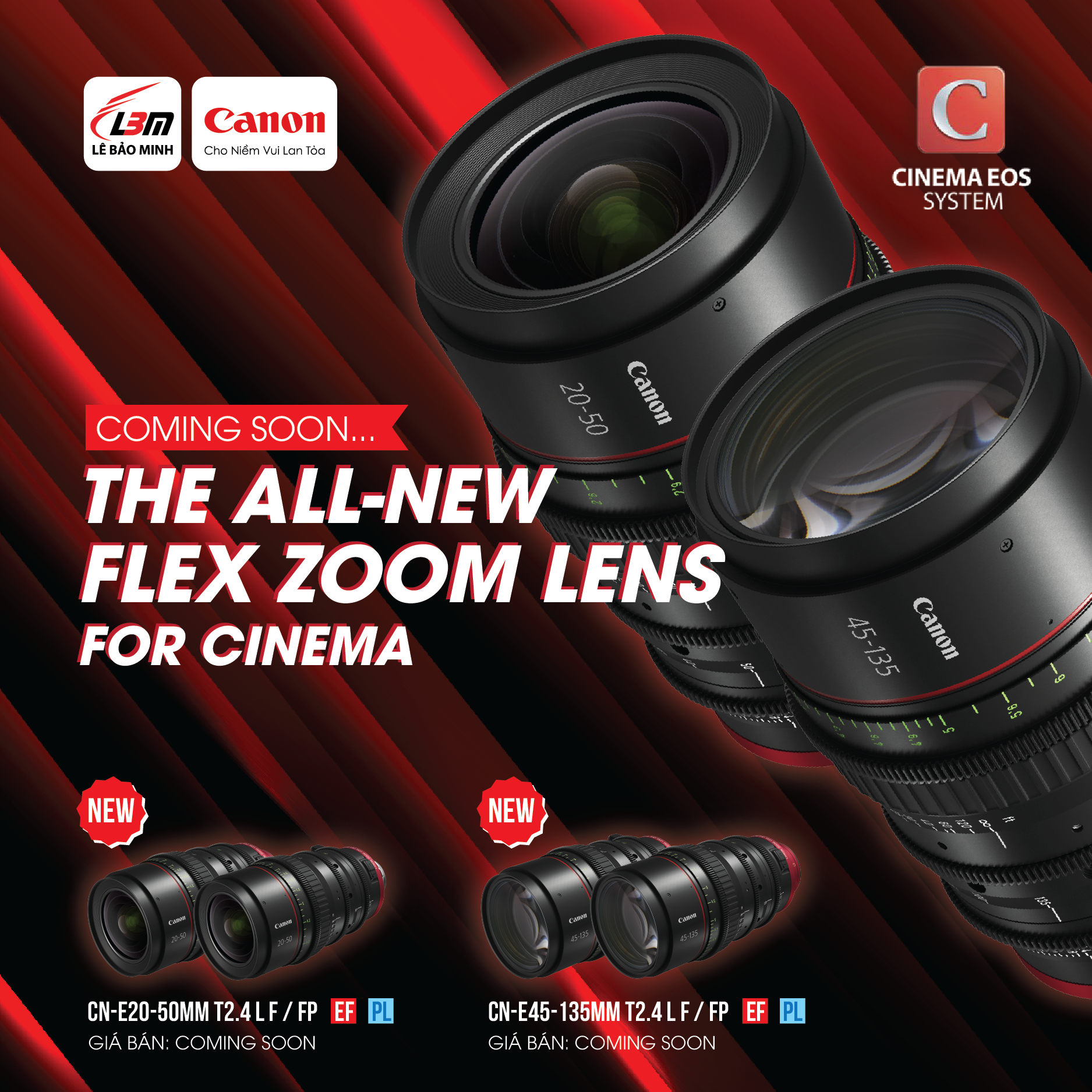 [NEWS] CANON THÔNG BÁO RA MẮT ỐNG KÍNH FLEX ZOOM MỚI THUỘC DÒNG EF CINEMA