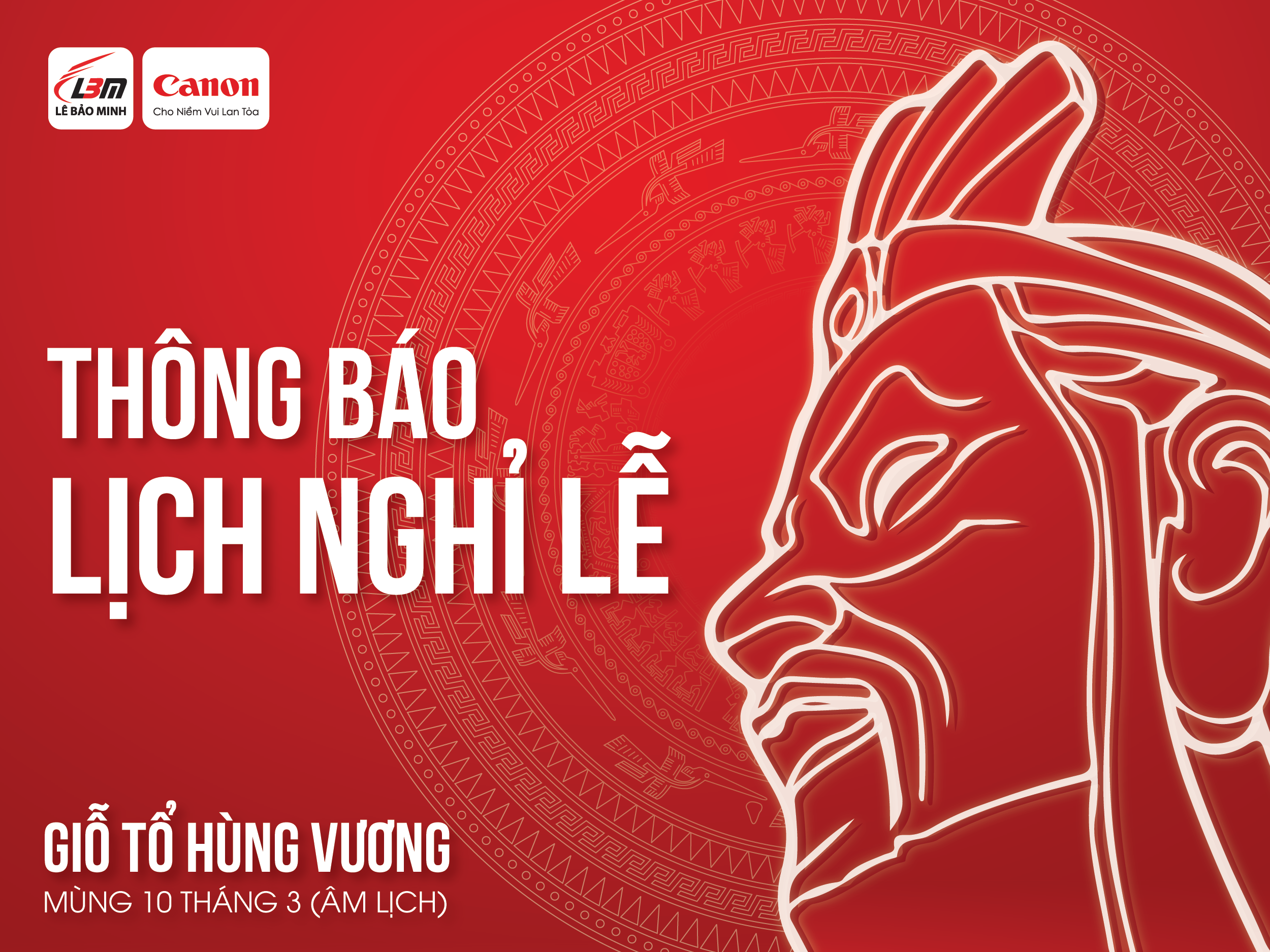 [NEWS] [THÔNG BÁO] LỊCH NGHỈ LỄ GIỖ TỔ HÙNG VƯƠNG