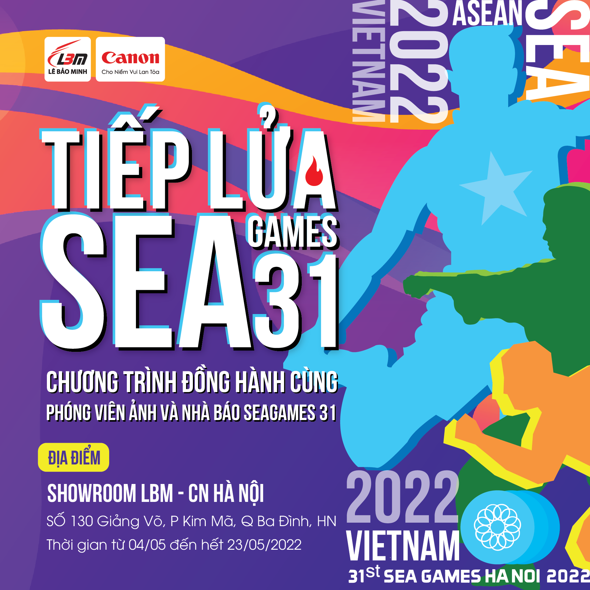 [NEWS] [TIẾP LỬA SEAGAMES 31] CHƯƠNG TRÌNH ĐỒNG HÀNH CÙNG PHÓNG VIÊN ẢNH VÀ NHÀ BÁO TẠI SEAGAMES 31