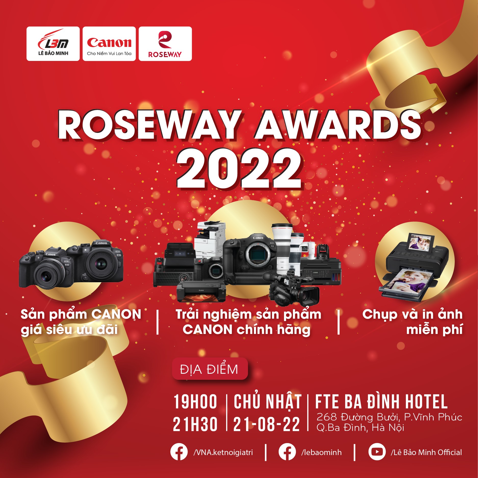 [NEWS] LÊ BẢO MINH ĐỒNG HÀNH CÙNG ROSEWAY AWARDS 2022