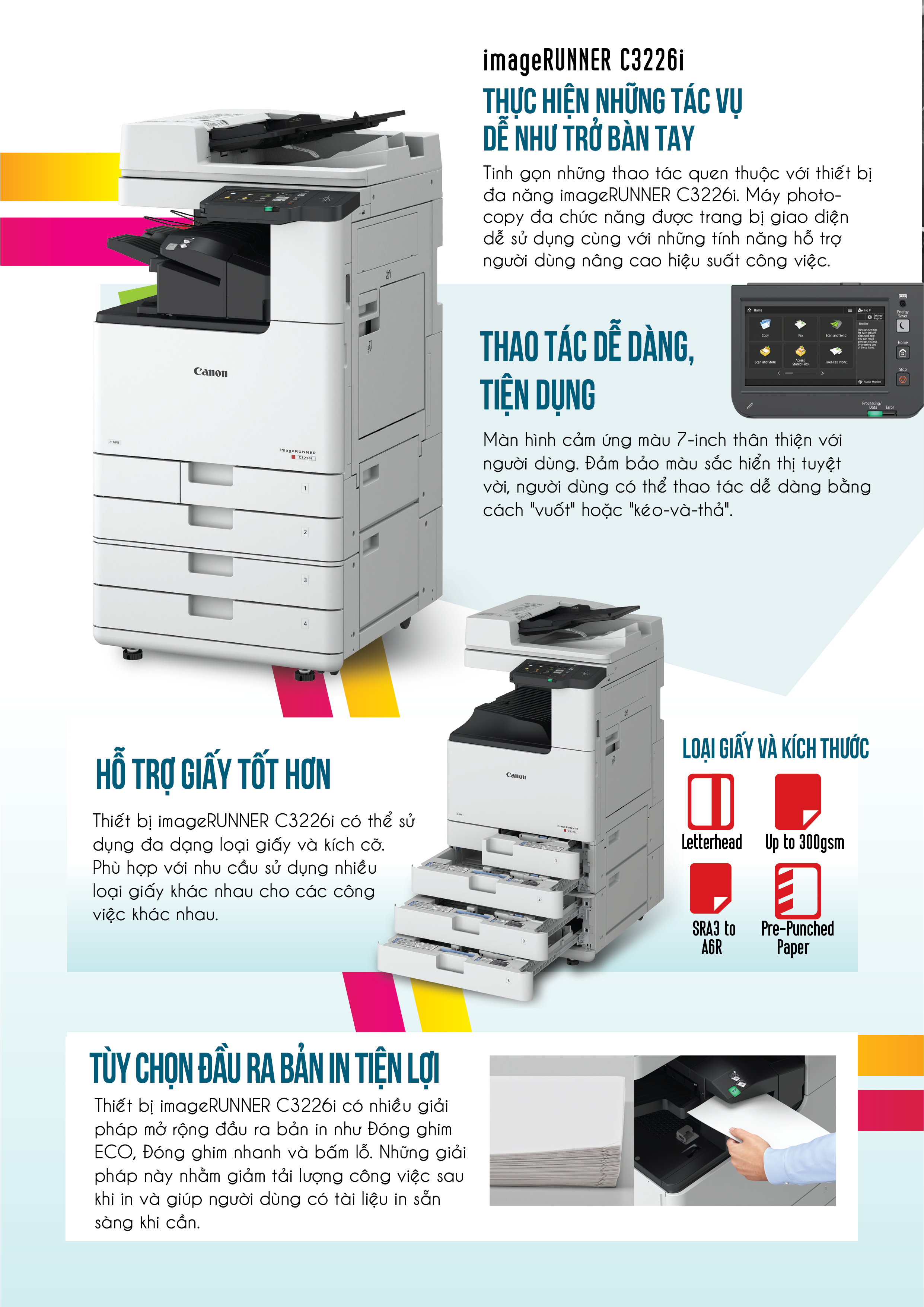 PHOTOCOPY IR C3226I - Kết hợp TGA – COMBO 2