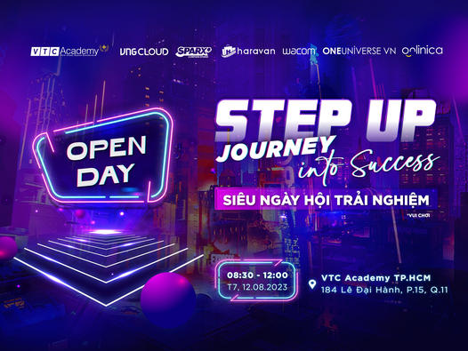 [NEWS] [WACOM-LÊ BẢO MINHxVTC ACADEMY] OPEN DAY 2023: STEP UP – JOURNEY INTO SUCCESS