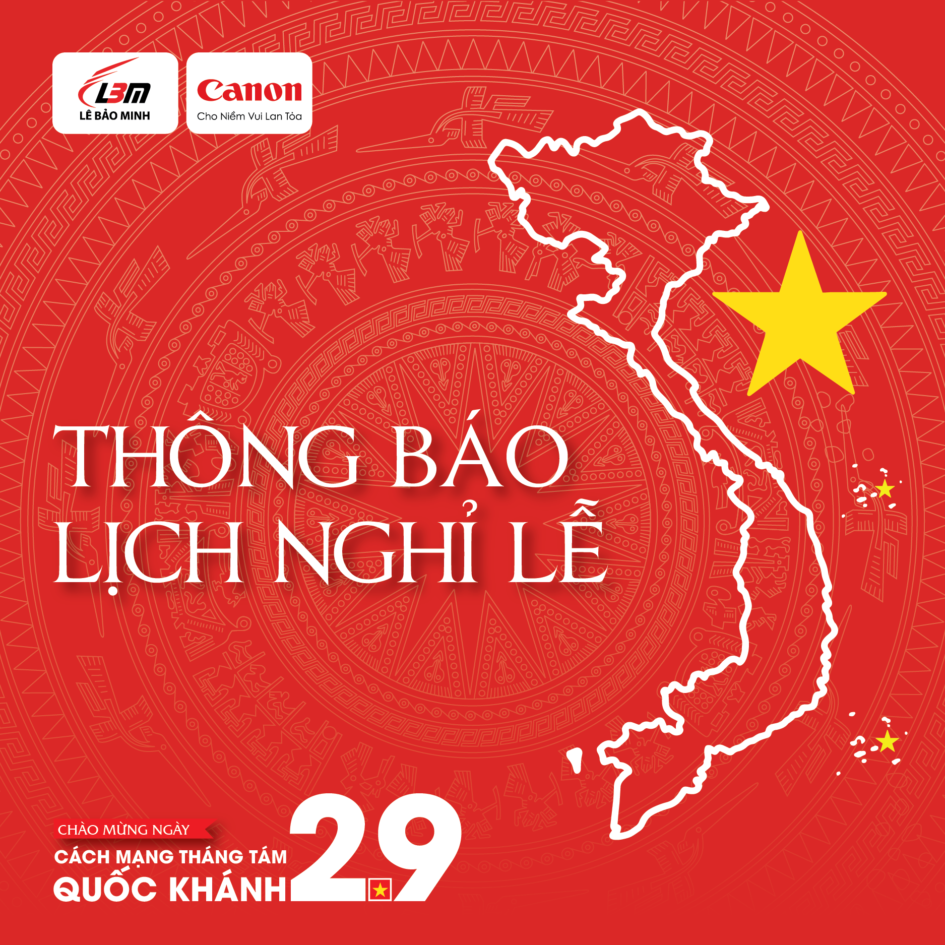 [NEWS] [THÔNG BÁO] LỊCH NGHỈ LỄ QUỐC KHÁNH 2-9-2023