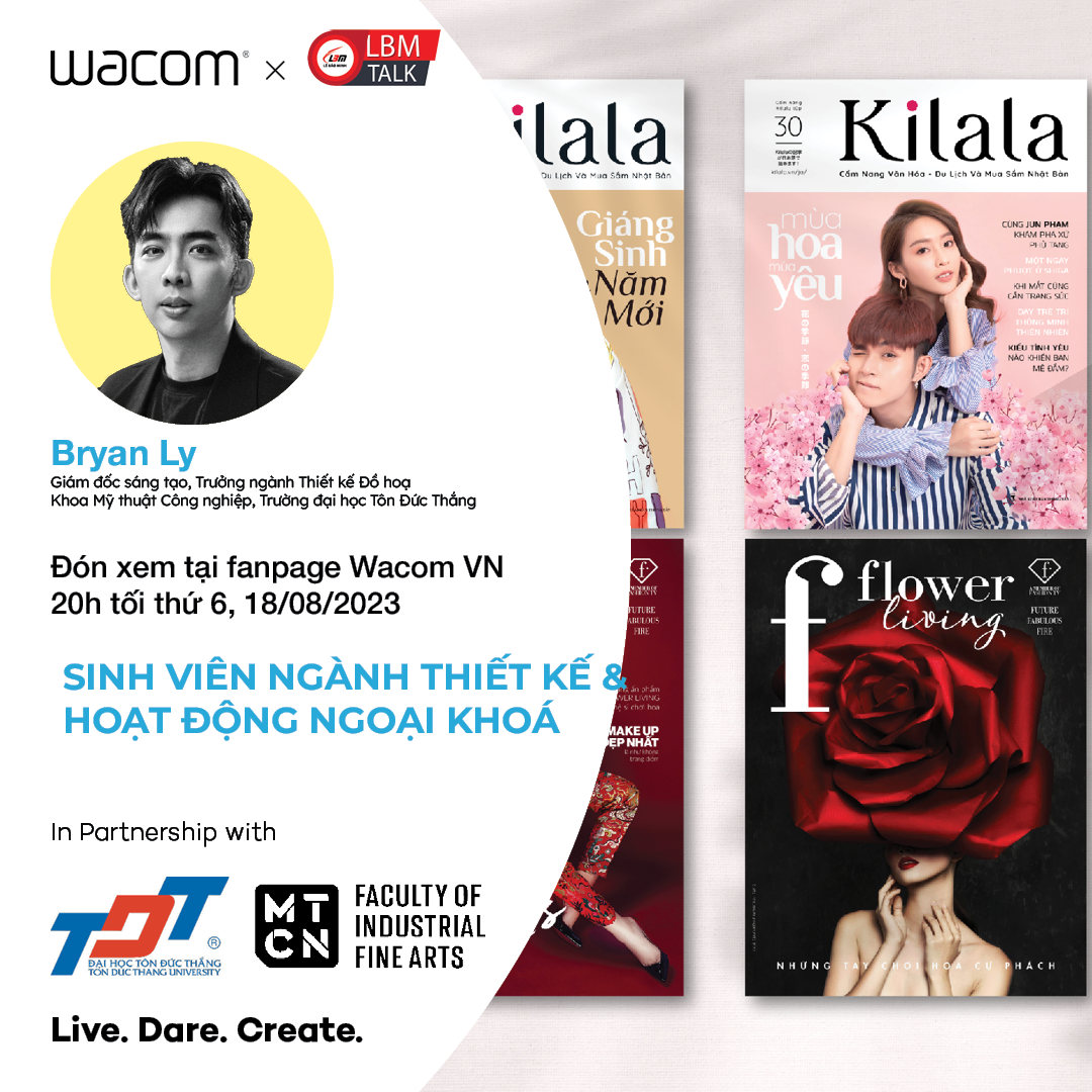 [NEWS] [LIVESTREAM] [LBMxWACOM] SINH VIÊN NGÀNH THIẾT KẾ VÀ HOẠT ĐỘNG NGOẠI KHÓA