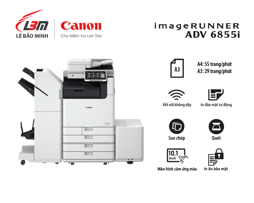 Máy photocopy Canon iR-ADV DX 6855i