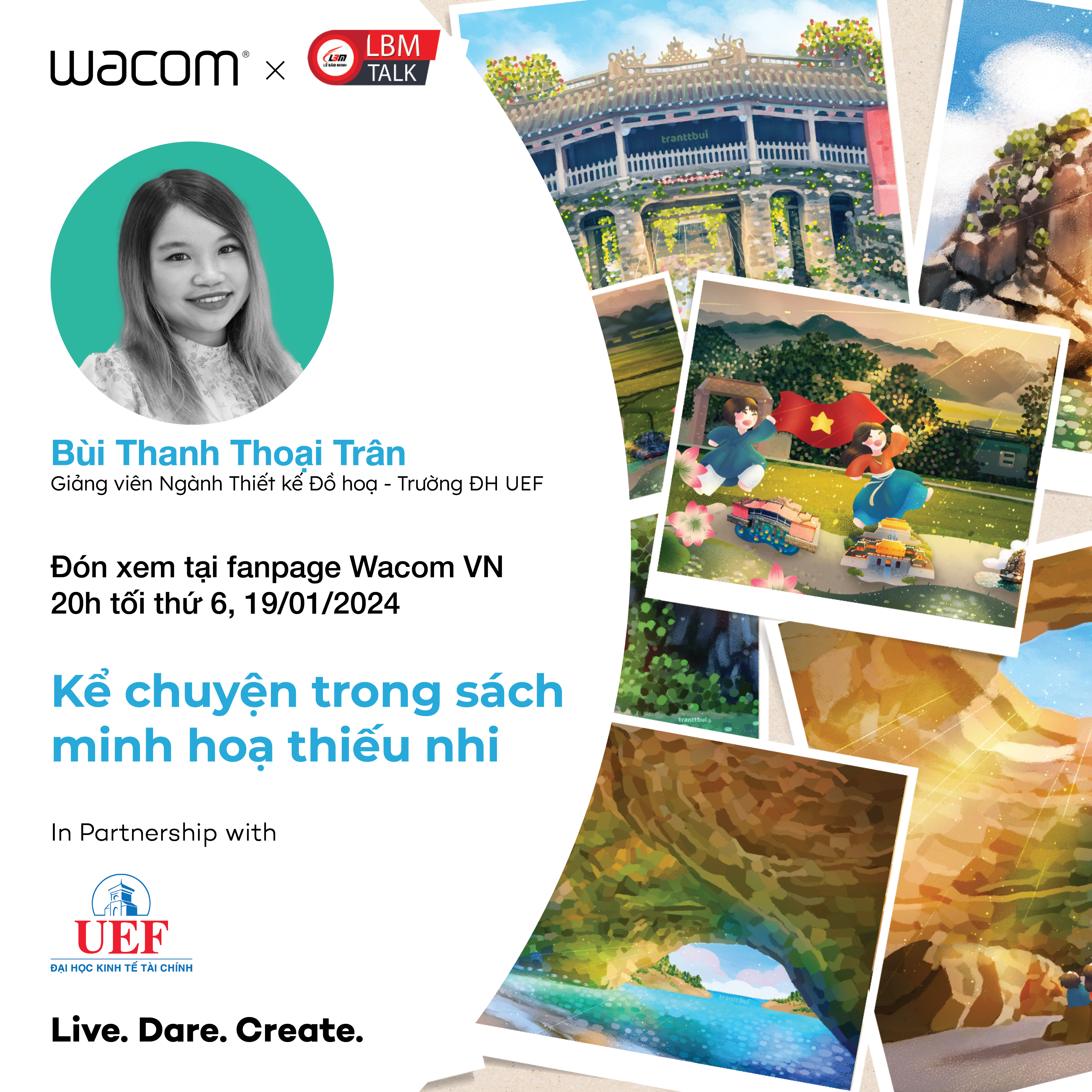 [NEWS] [LIVESTREAM] [LBMXWACOM] | KỂ CHUYỆN TRONG SÁCH MINH HỌA THIẾU NHI