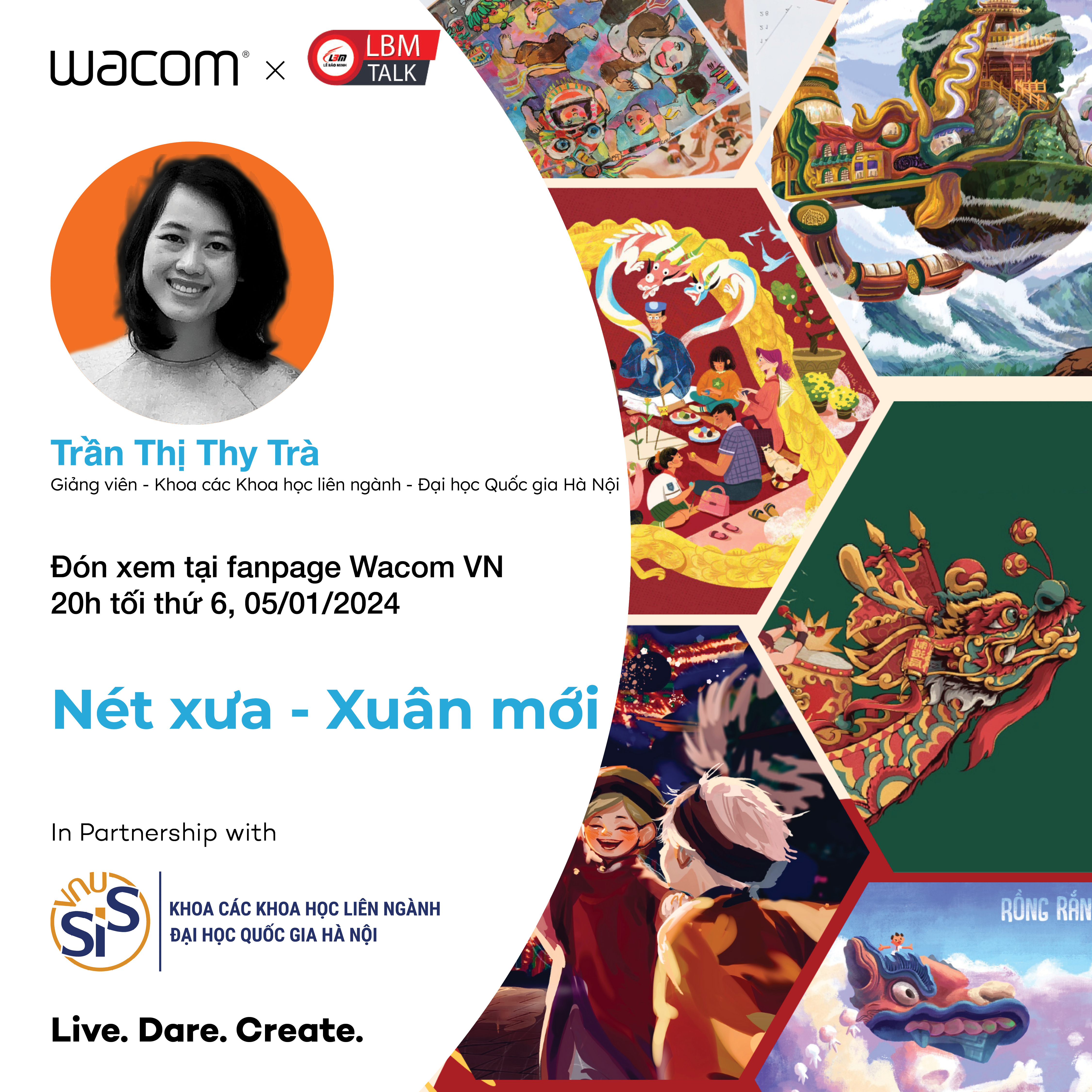 [NEWS] [LIVESTREAM] [LBMXWACOM] | NÉT XƯA – XUÂN MỚI