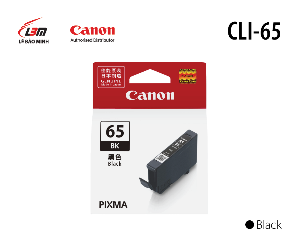 Hộp mực in Canon CLI-65 C/M/Y/BK/GY/LGY/PC/PM