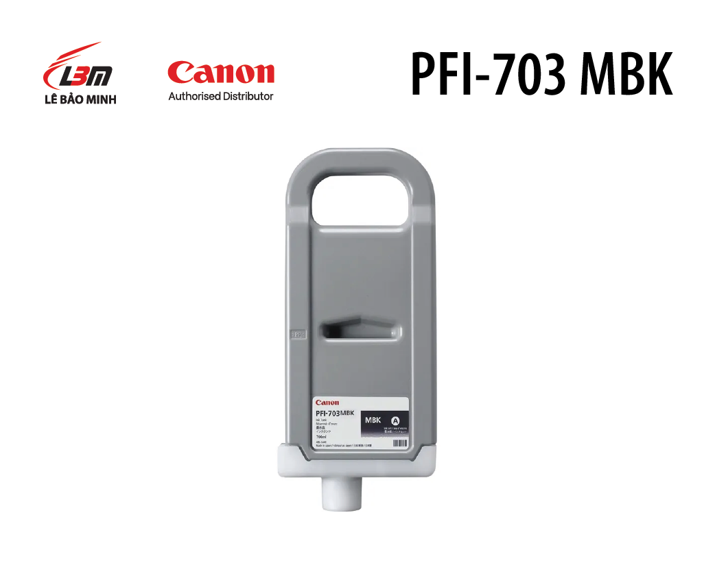 Hộp mực in Canon PFI-703 BK/MBK/C/M/Y