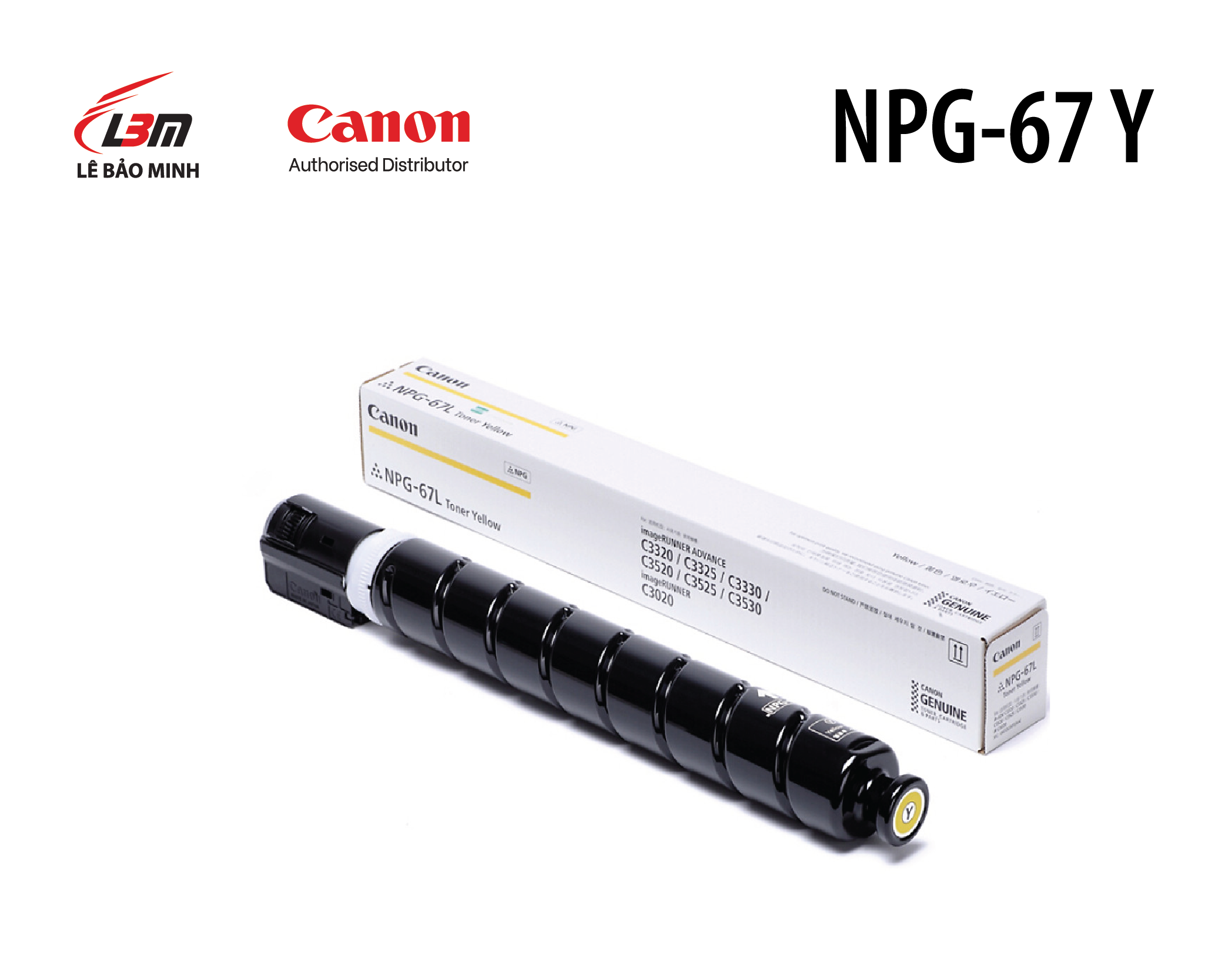 Hộp mực màu Canon NPG-67 Y