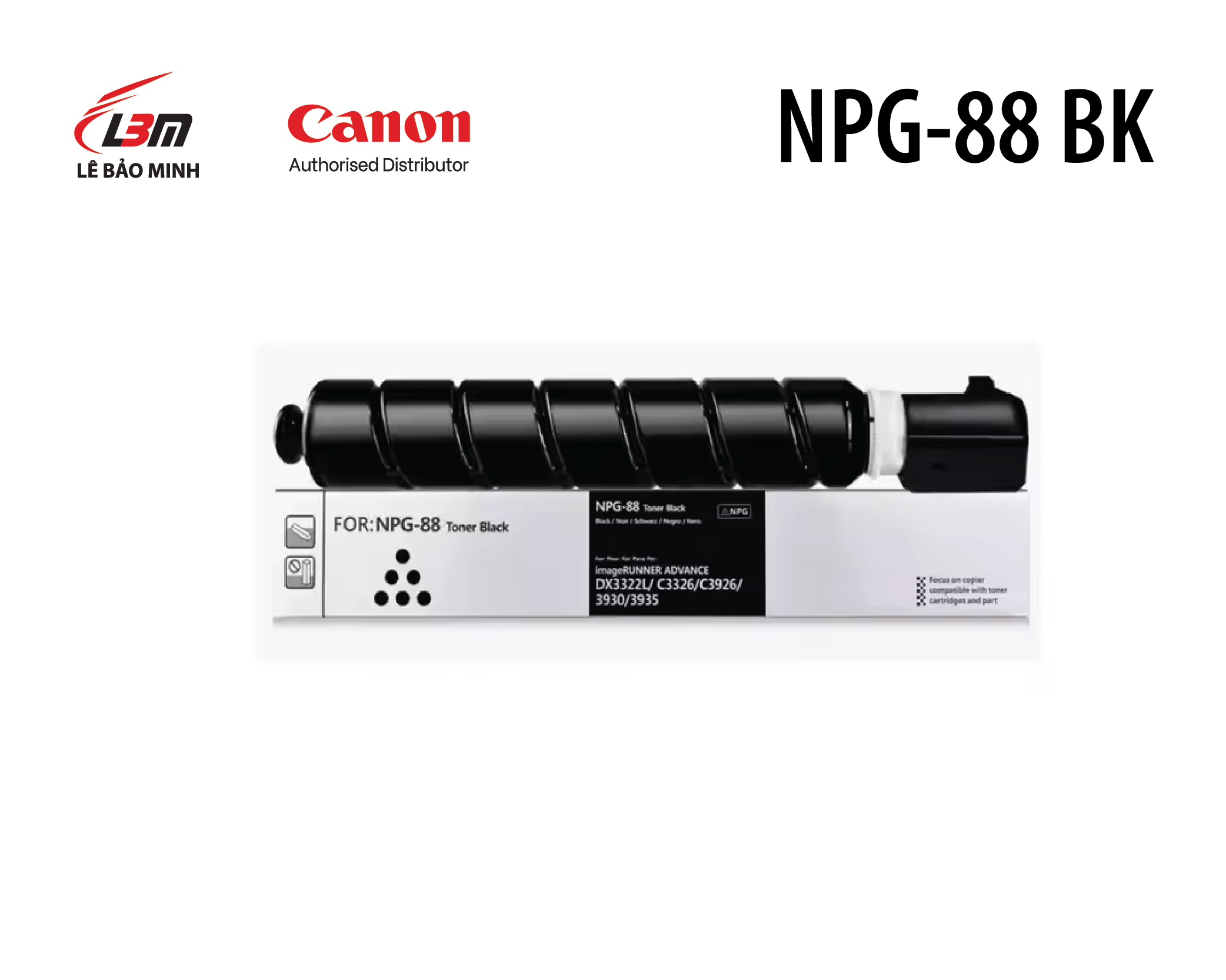 Hộp mực Canon NPG-88 BK